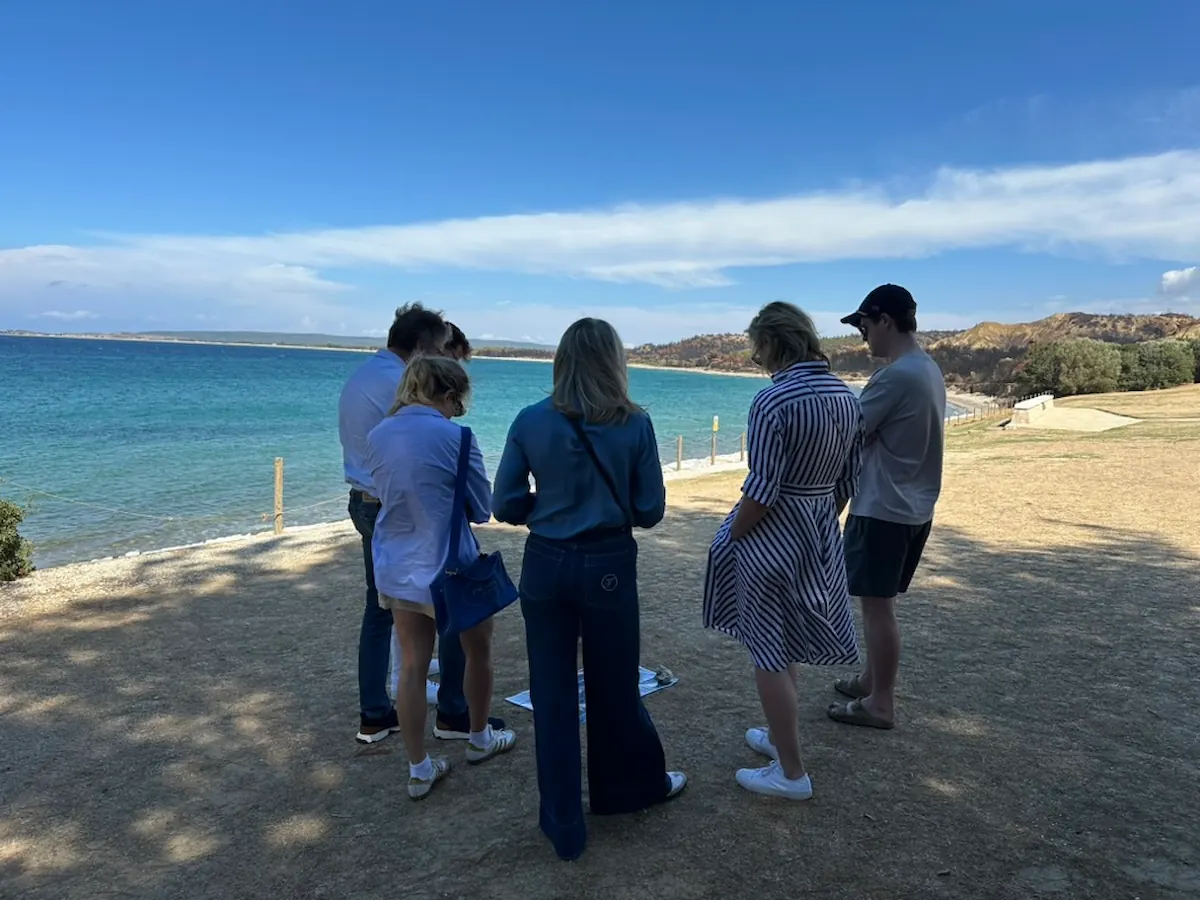 Private guided visit to a Gallipoli memorial site
